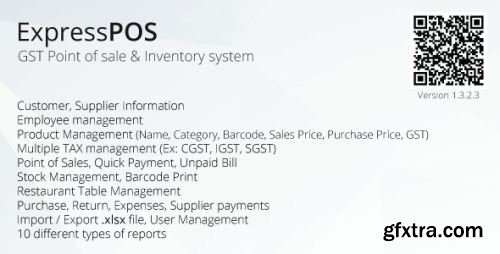 CodeCanyon - ExpressPOS - GST Point of sale & Inventory system v1.0 - 21886569 - Nulled