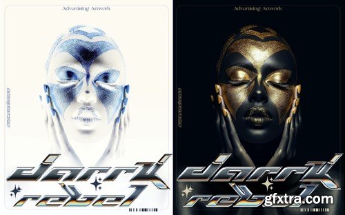 Y2K Glossy Chrome Type FX - Photoshop Text Effect 95FAWJD Y2K Glossy Chrome Type FX - Photoshop Text Effect 95FAWJD