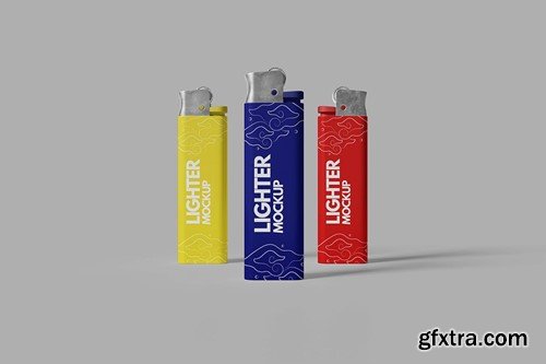 Lighter Mockup NPD3U78 Lighter Mockup NPD3U78