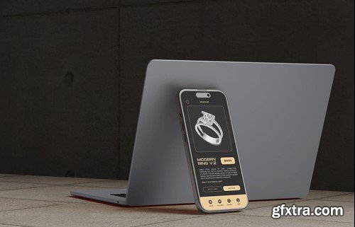 iPhone 15 Pro Max Mockup in Natural Titanium color TXWNLXM iPhone 15 Pro Max Mockup in Natural Titanium color TXWNLXM