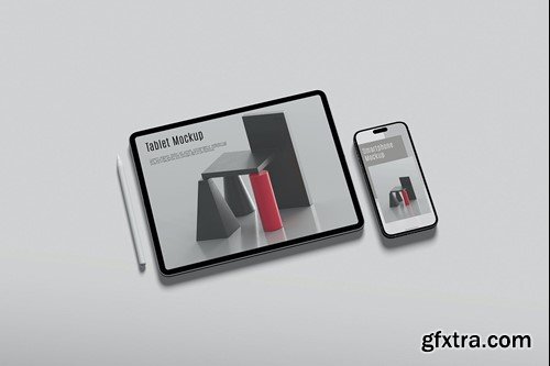 Tablet and Phone Mockup CR6VNHU Tablet and Phone Mockup CR6VNHU