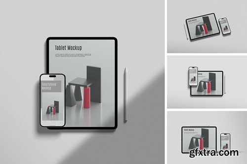 Tablet and Phone Mockup CR6VNHU Tablet and Phone Mockup CR6VNHU