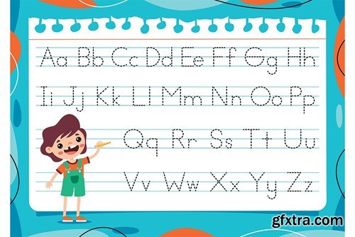 Alphabet Tracing Worksheet S3SXDYU Alphabet Tracing Worksheet S3SXDYU