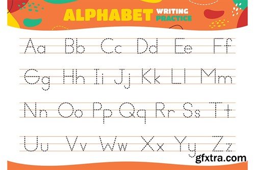 Alphabet Tracing Worksheet QM4MC96 Alphabet Tracing Worksheet QM4MC96