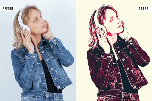 Pop Art Photo Effect Pop Art Photo Effect