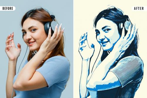 Pop Art Photo Effect Pop Art Photo Effect