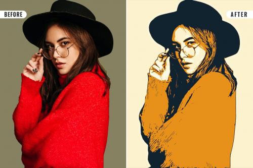 Pop Art Photo Effect Pop Art Photo Effect