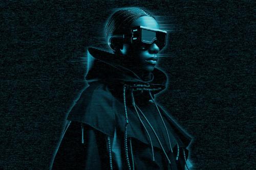 Hologram Photo Effect