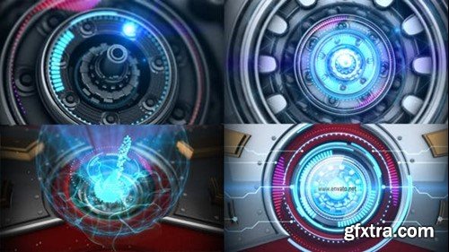 Videohive Sci Fi Arc Reactor Logo Reveal 13889999