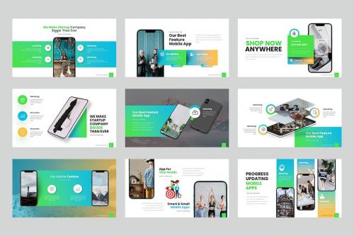 Mobile Mockup Keynote Templates