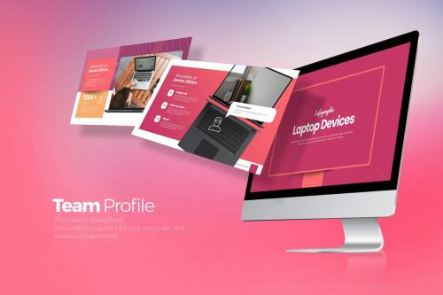 Laptop Devices Keynote Templates