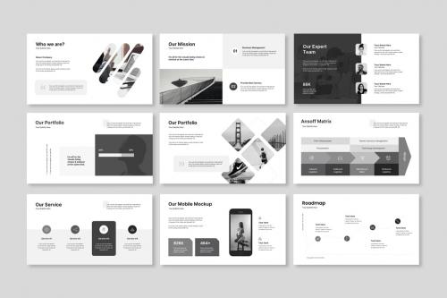 Minimal Keynote Presentation Template