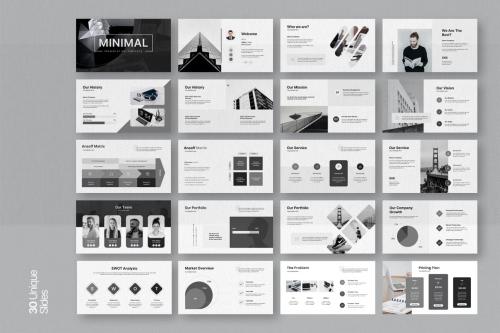 Minimal Keynote Presentation Template