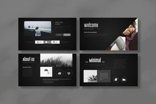 Free Black Keynote Template Free Black Keynote Template