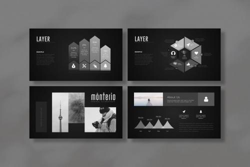 Free Black Keynote Template Free Black Keynote Template