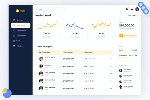 Flyer - Manage Payment Dashboard UI Kit Flyer - Manage Payment Dashboard UI Kit