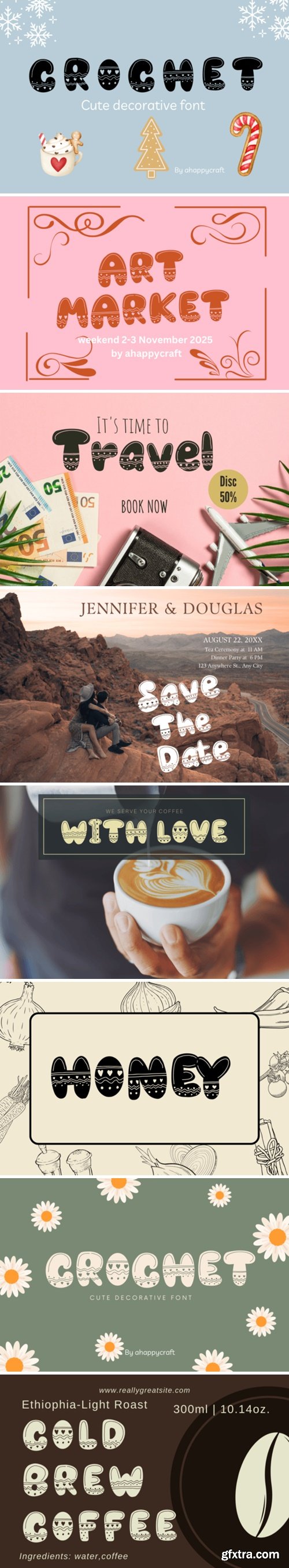 Crochet Font Crochet Font