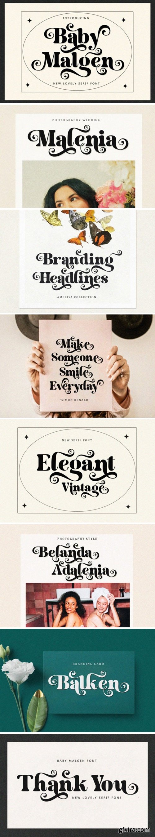 Baby Malgen Font Baby Malgen Font