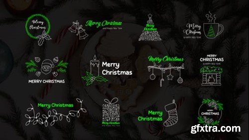 Videohive Christmas Titles 48999619