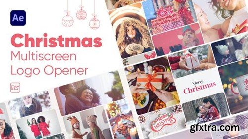 Videohive Christmas Multiscreen Logo Opener 49000344 Videohive Christmas Multiscreen Logo Opener 49000344