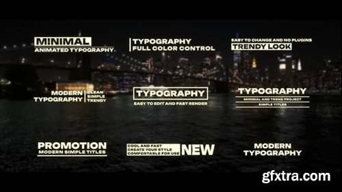 Videohive Modern Titles 49000145