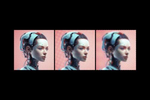 Colorful Pixels Photo Effect Colorful Pixels Photo Effect