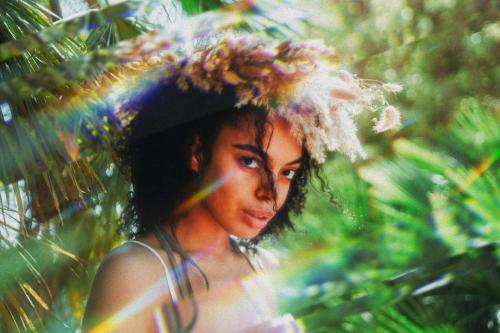 Prismatic Chrome Lens Photo Effect