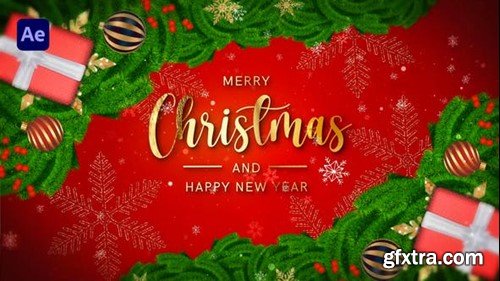 Videohive Merry Christmas Intro 49001920