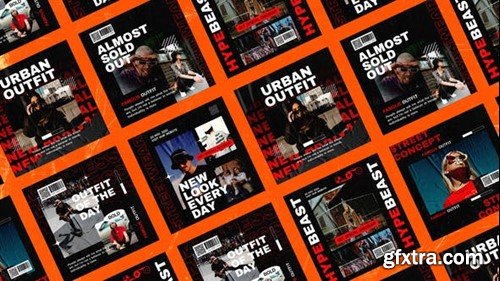 Videohive Madness Streetwear Fashion Posts 49007656 Videohive Madness Streetwear Fashion Posts 49007656