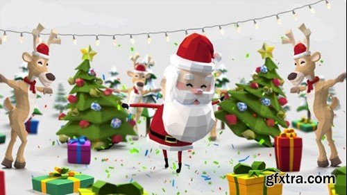 Videohive Christmas Dance Greetings 49103138