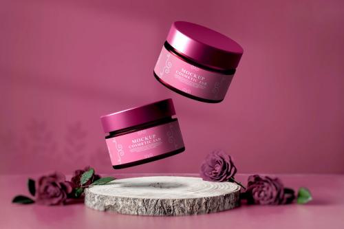 Cosmetic Jar Mockup Cosmetic Jar Mockup
