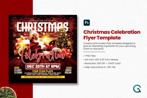 Christmas Celebration Flyer Christmas Celebration Flyer