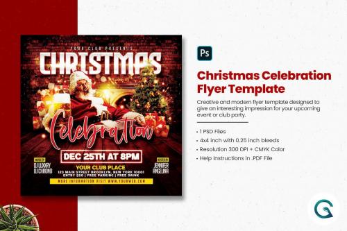 Christmas Celebration Flyer Christmas Celebration Flyer