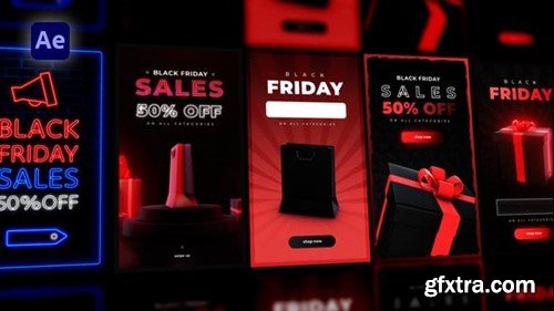 Videohive Black Friday Sales Stories 49146901