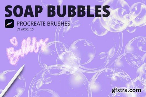 Soap Bubbles Procreate Brushes 9R87CJU