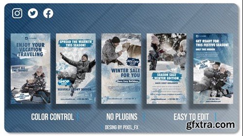 Videohive Winter Sale Instagram Stories 49156197 Videohive Winter Sale Instagram Stories 49156197