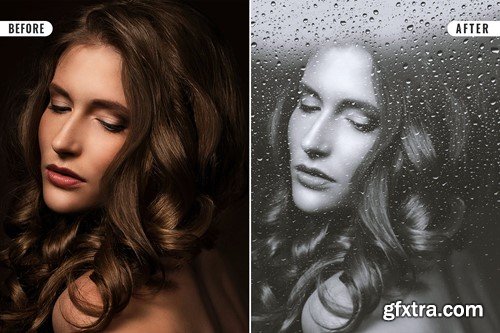 Rain Drop Photo Effect JLUMRX3 Rain Drop Photo Effect JLUMRX3