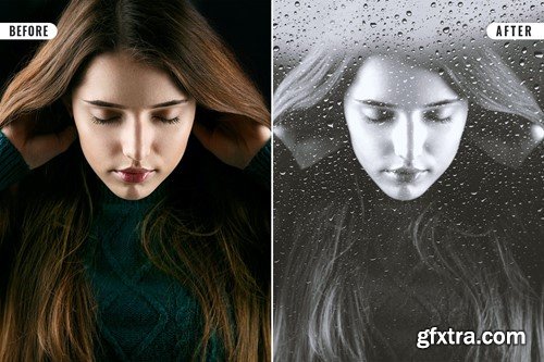 Rain Drop Photo Effect JLUMRX3 Rain Drop Photo Effect JLUMRX3