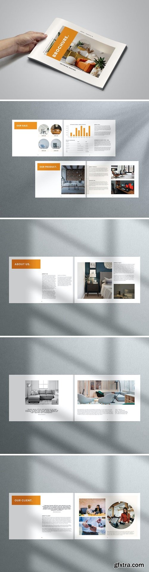 Interior Brochure Template W5V74X5 Interior Brochure Template W5V74X5