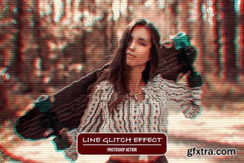 Line Glitch Photoshop Action 2F6R5MF Line Glitch Photoshop Action 2F6R5MF