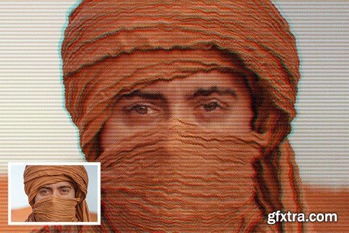 Line Glitch Photoshop Action 2F6R5MF Line Glitch Photoshop Action 2F6R5MF