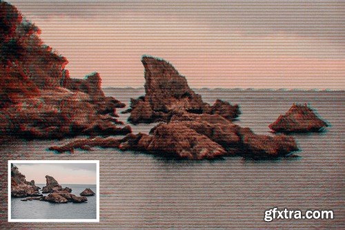 Line Glitch Photoshop Action 2F6R5MF Line Glitch Photoshop Action 2F6R5MF