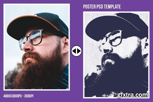 Square & Poster - Risograph Effects DTF62JH