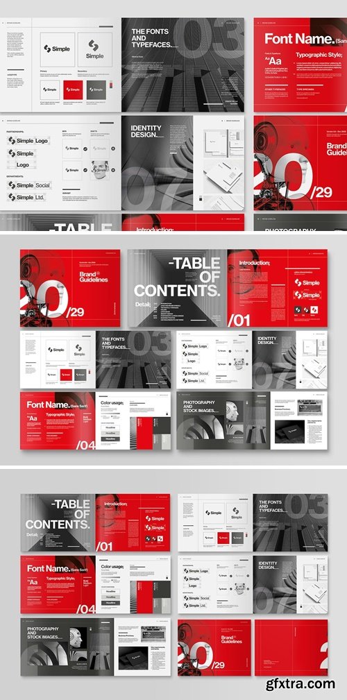 Brand Guidelines Brochure Template ECBM4R6 Brand Guidelines Brochure Template ECBM4R6