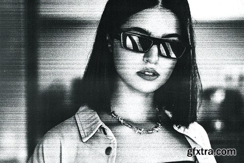 Photocopy Photo Effect CZGQLNN