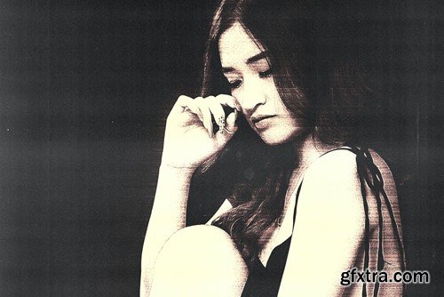 Photocopy Photo Effect CZGQLNN