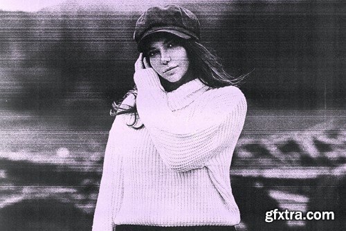 Photocopy Photo Effect CZGQLNN