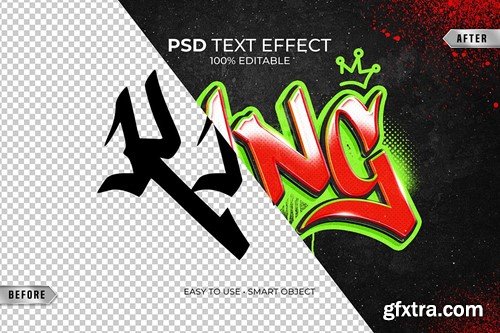 King Bomber Graffiti Text Effect GRFRVNH
