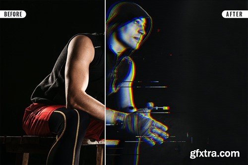 Glitch Photo Effect C7SMGMV Glitch Photo Effect C7SMGMV