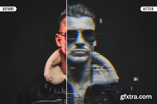 Glitch Photo Effect C7SMGMV Glitch Photo Effect C7SMGMV